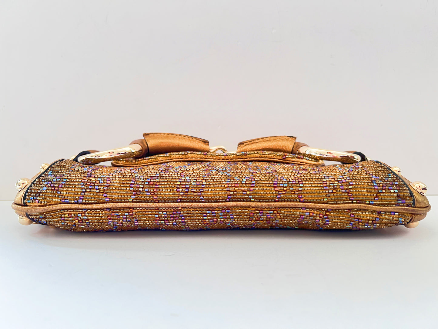 Gucci Horsebit Chain 1955 Beaded Bag