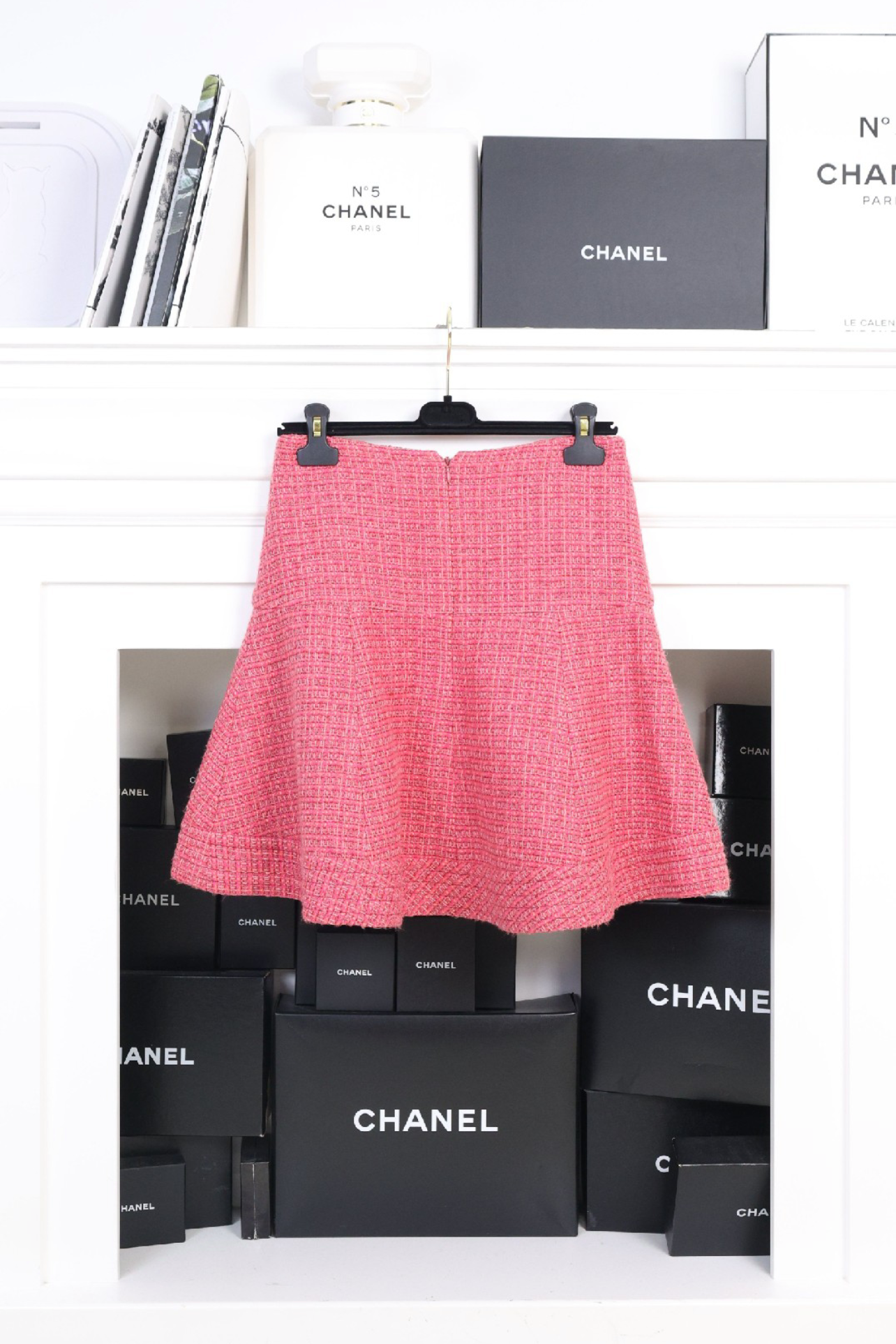 Chanel 13C Pink Tweed Sailor Set