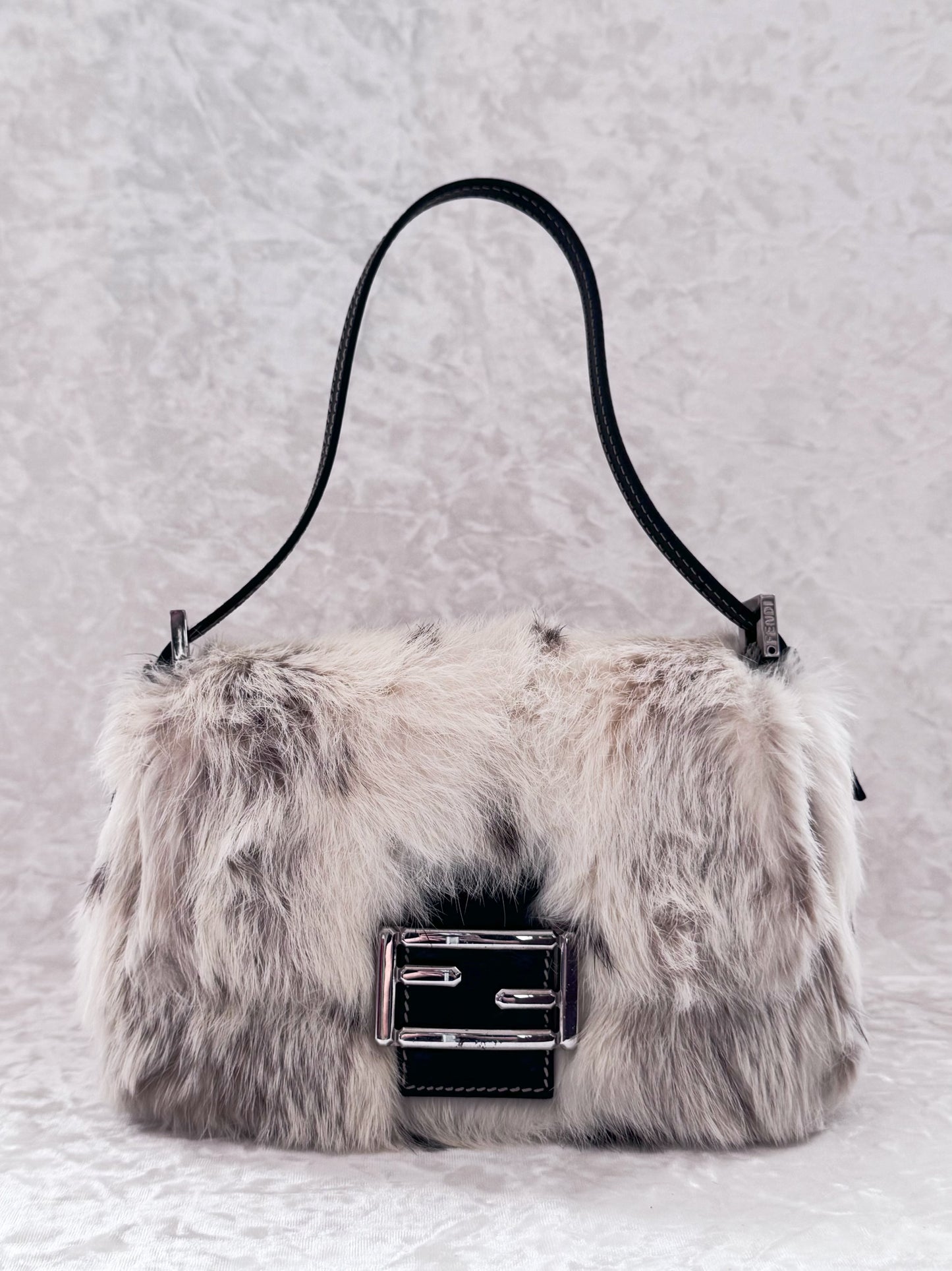 Fendi Lynx Fur Mini Mamma Baguette