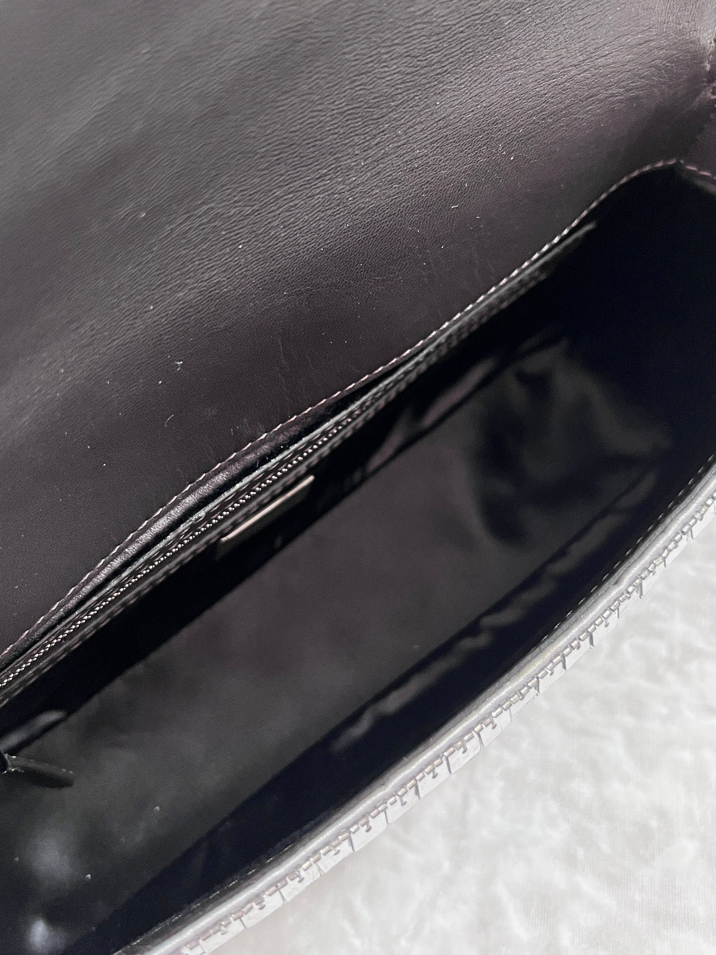 Fendi Sliver Sequins Re-Edition Baguette