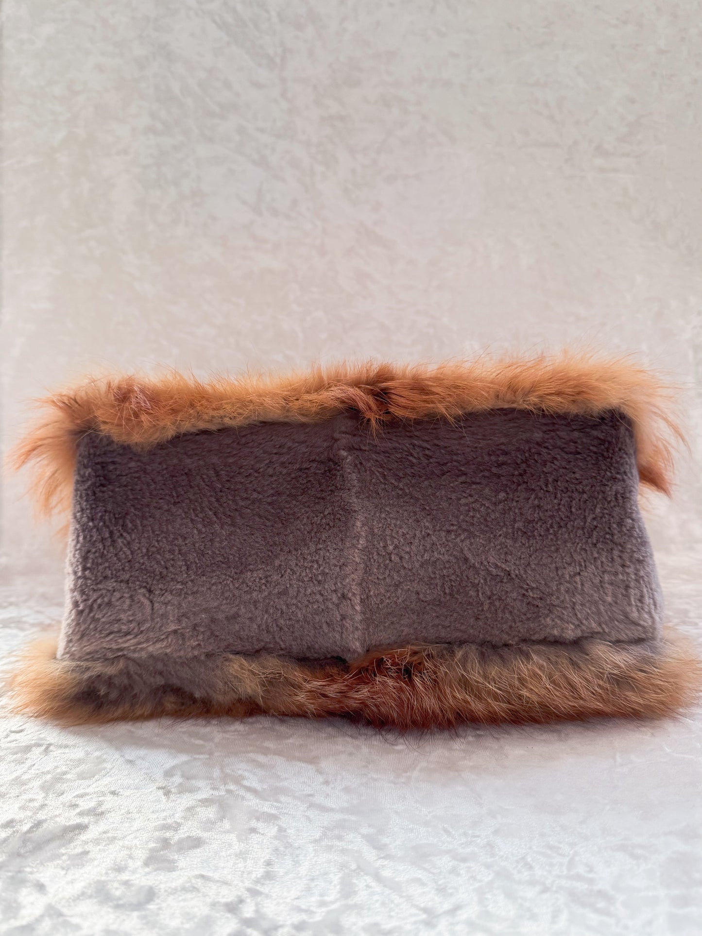 Fendi Rabbit & Fox Fur Mamma Baguette