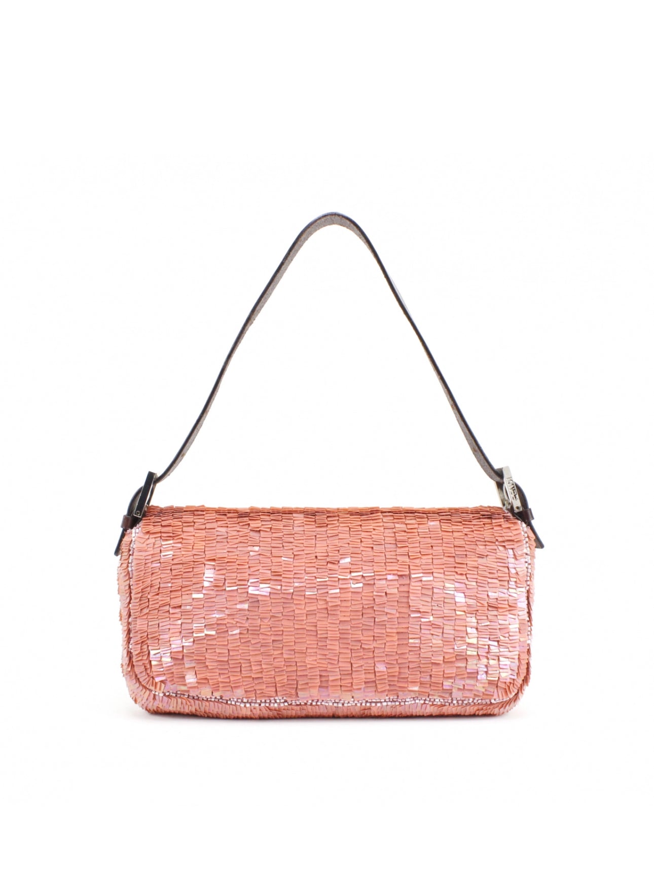 Fendi Pink Sequins Baguette