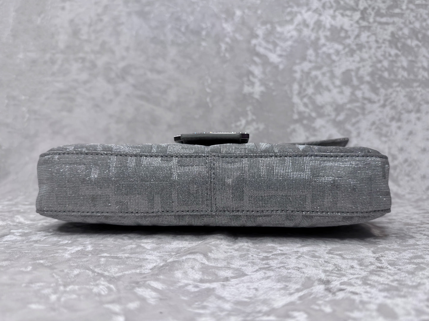 Fendi Sliver Glitters Baguette