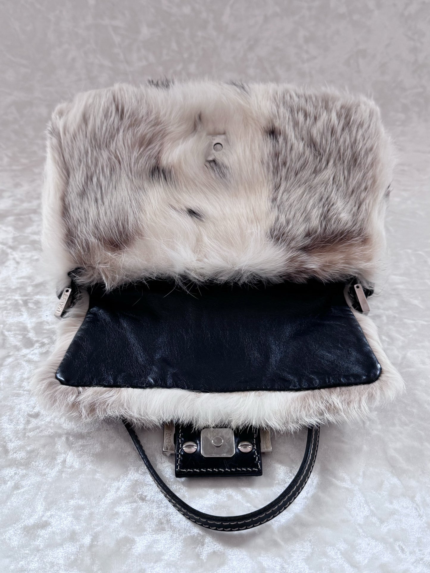 Fendi Lynx Fur Mini Mamma Baguette