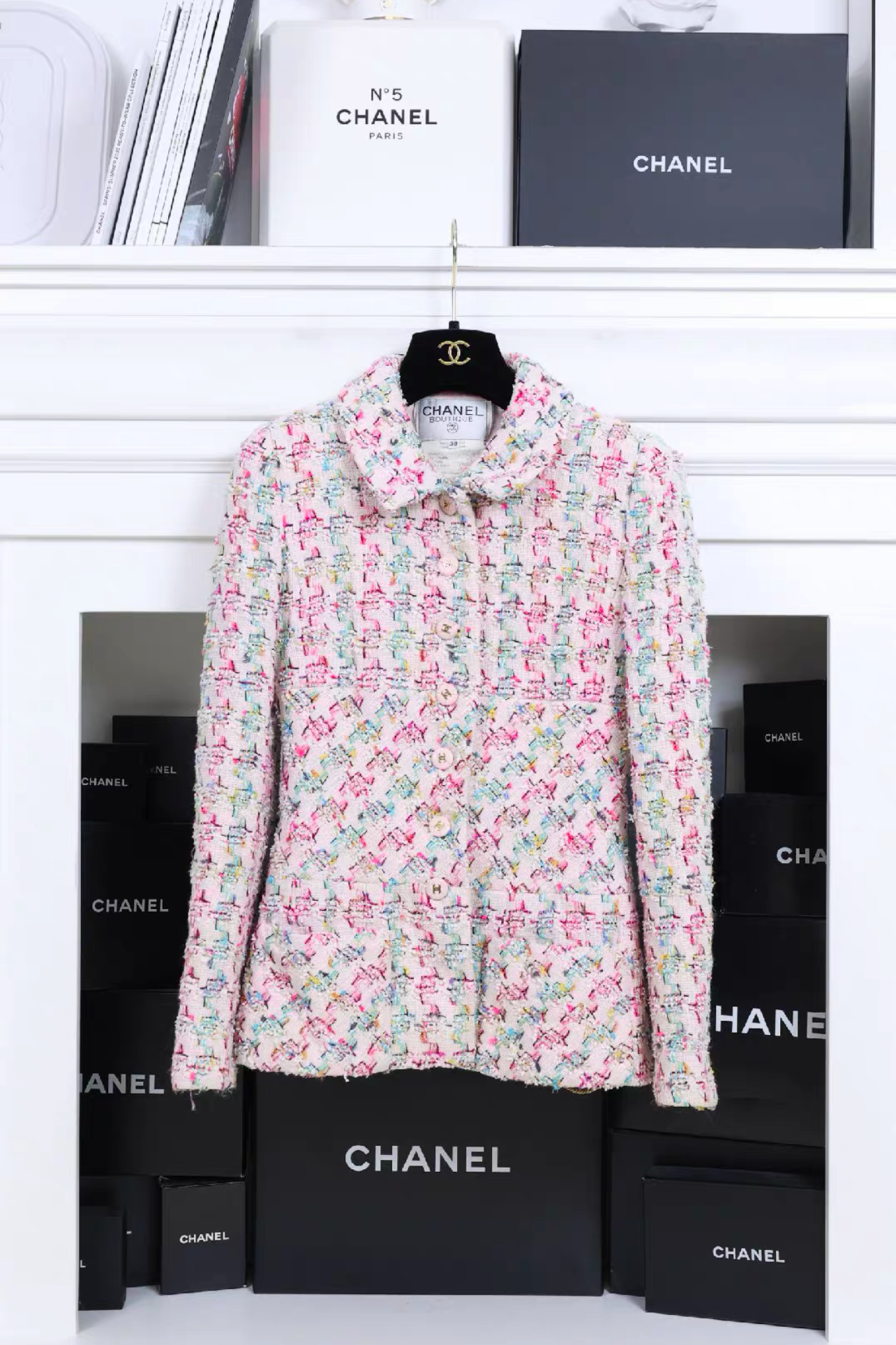 Vintage Chanel 95P Barbie Tweed Set