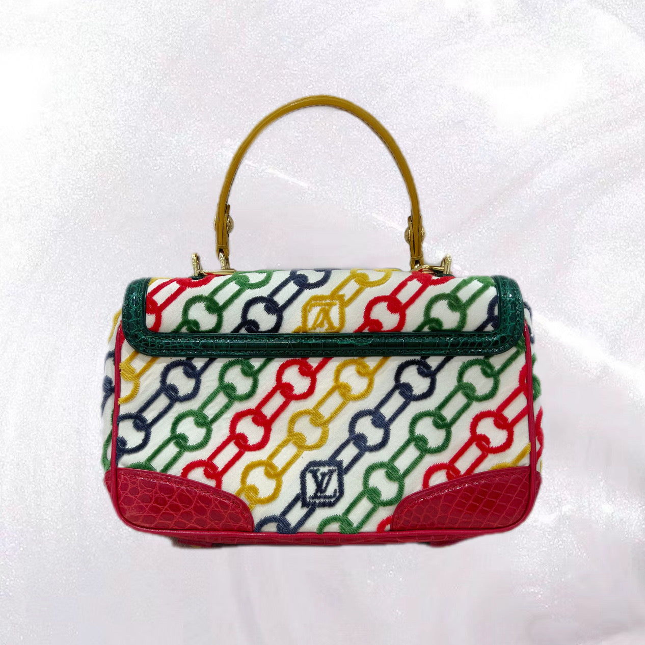 Louis Vuitton 2006SS Multicolor Velvet Chain Bag