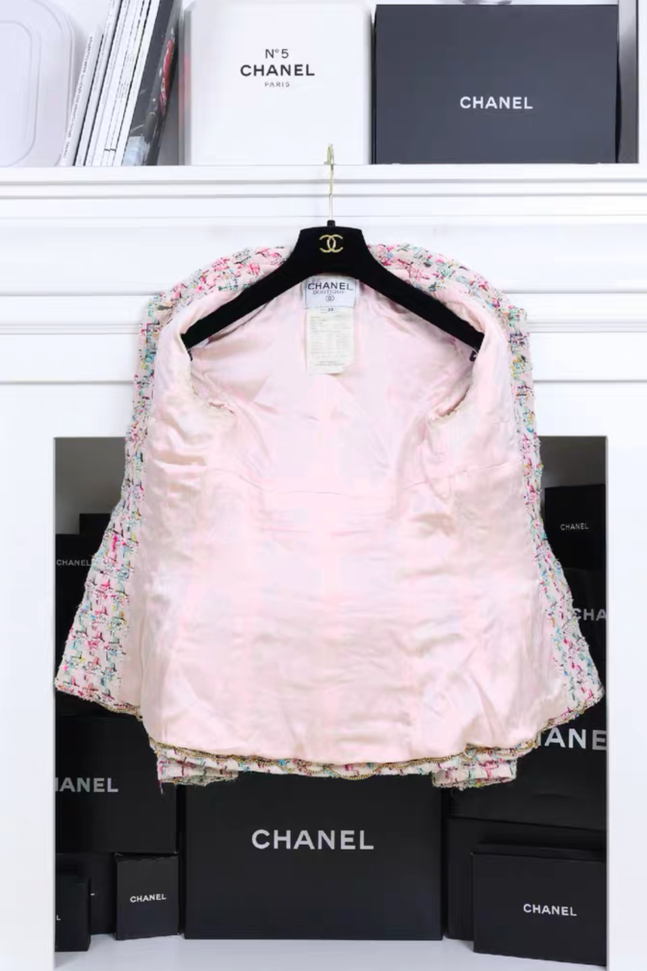 Vintage Chanel 95P Barbie Tweed Set