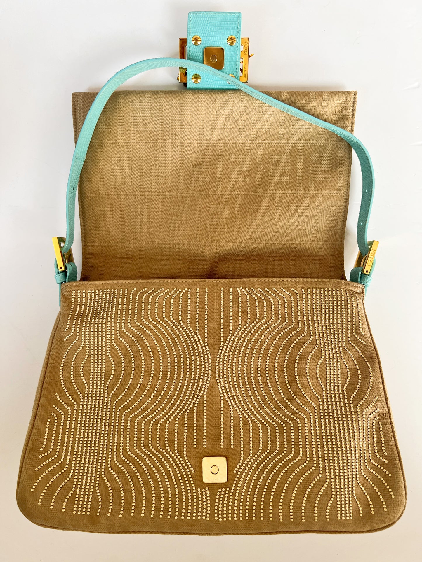 Fendi Spider Rhinestone Mamma Baguette