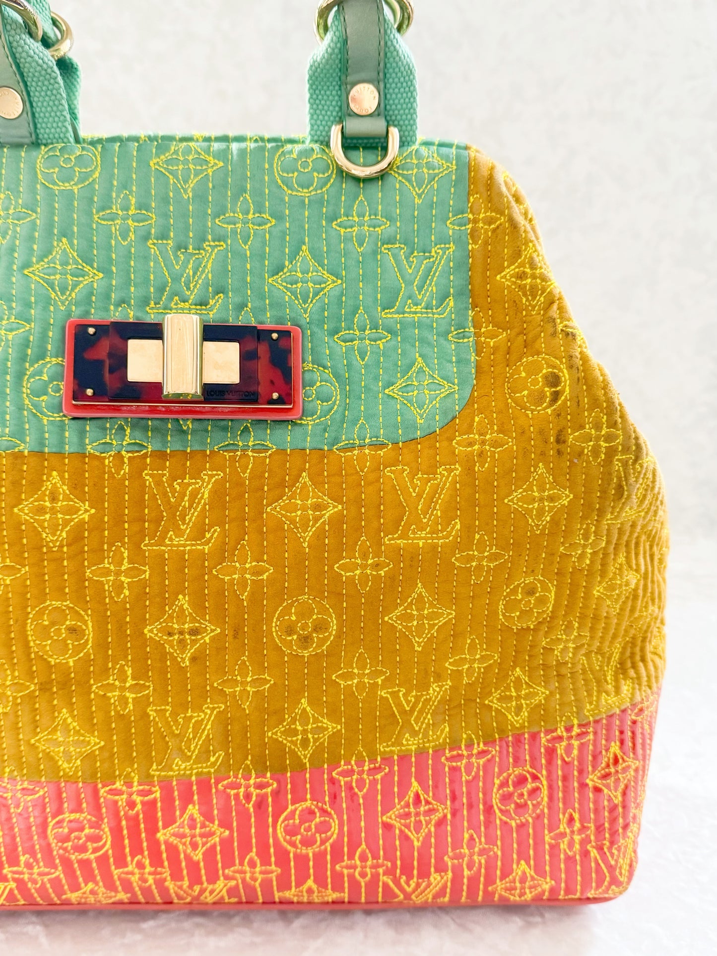 Louis Vuitton 2008 Richard Prince Multiplecolor Monogram Bag