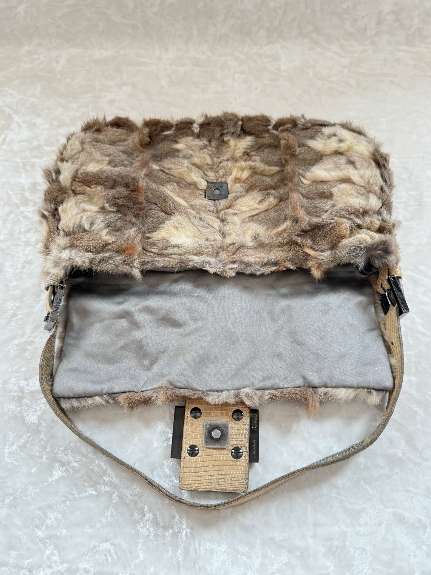 Fendi Squirrel Fur Baguette