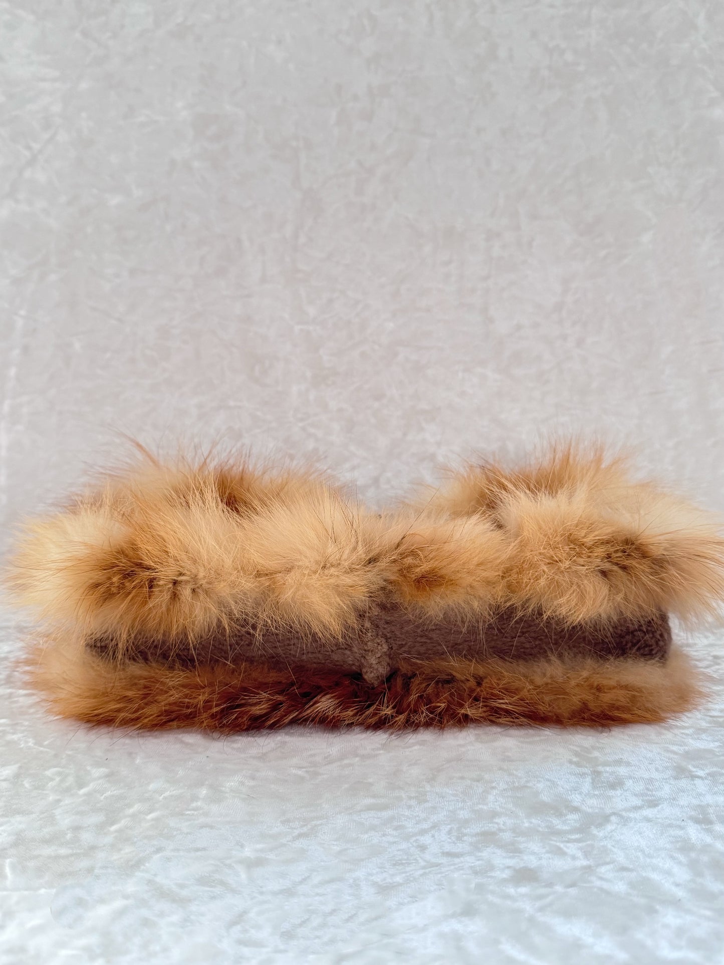 Fendi Rabbit & Fox Fur Baguette
