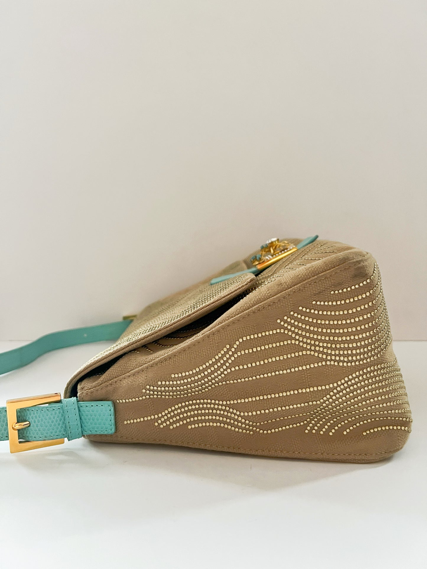 Fendi Spider Rhinestone Mamma Baguette