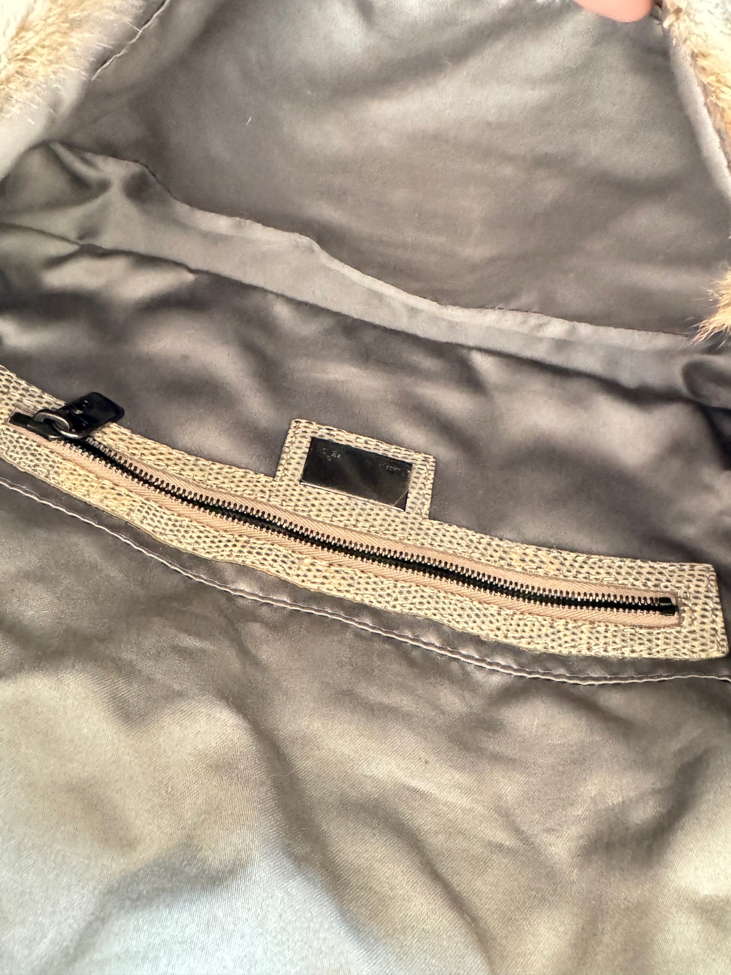 Fendi Squirrel Fur Baguette