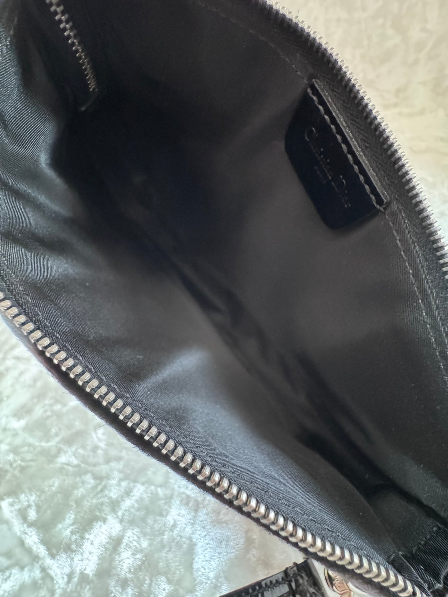 Christian Dior Ponyhair Mini Saddle Bag