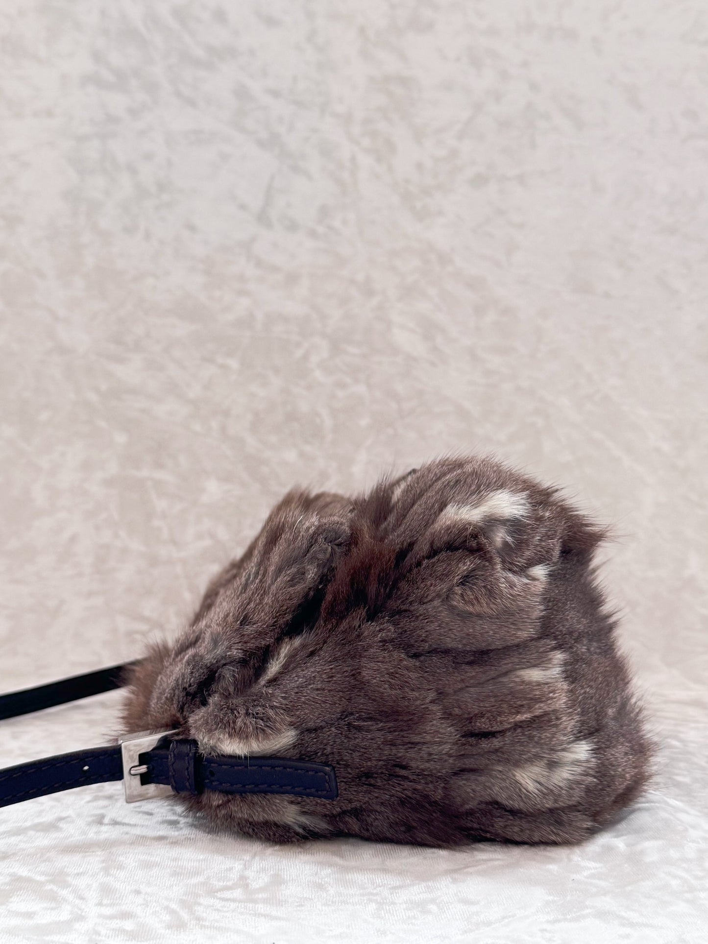 Fendi Squirrel Fur Mini Mamma Baguette