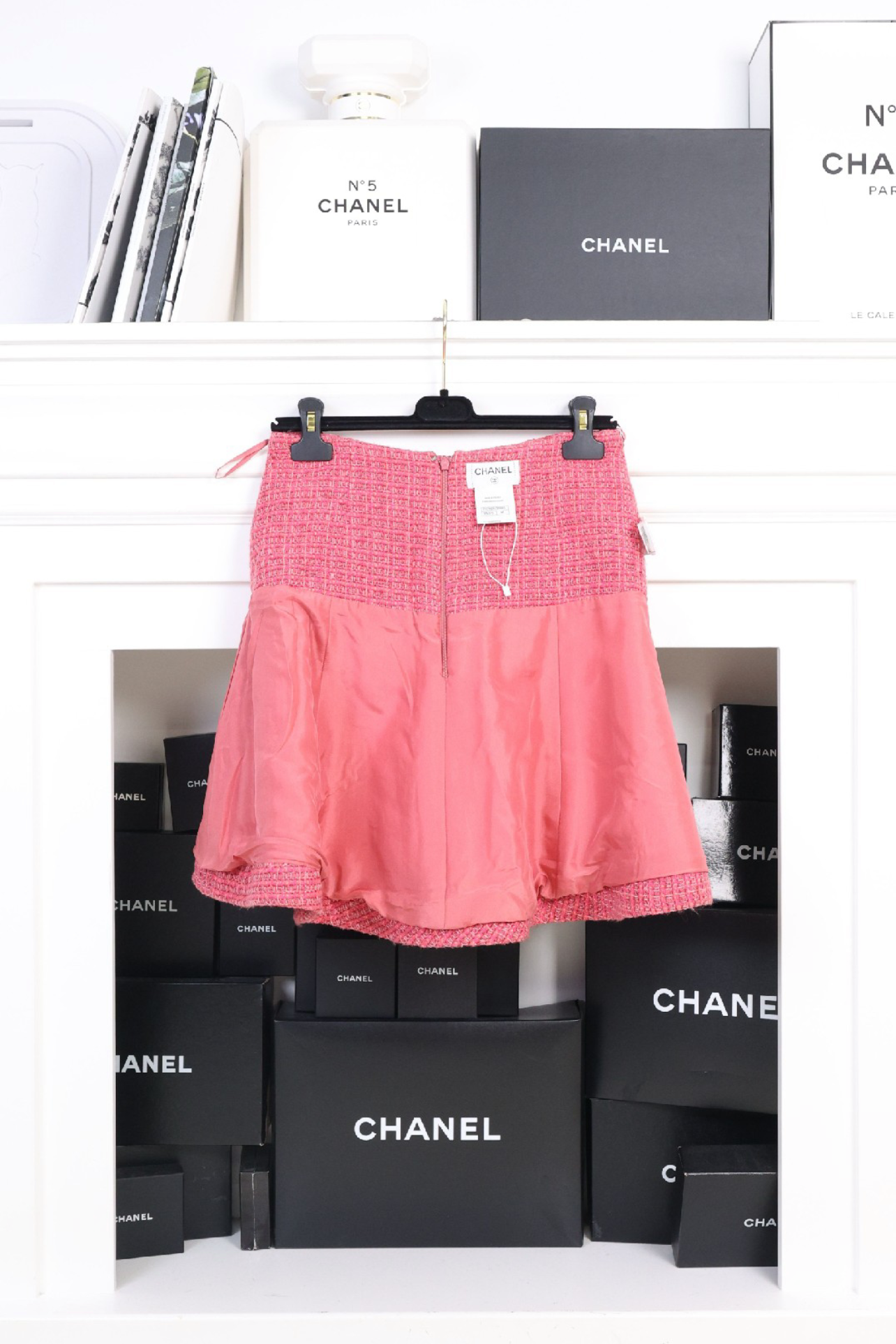 Chanel 13C Pink Tweed Sailor Set