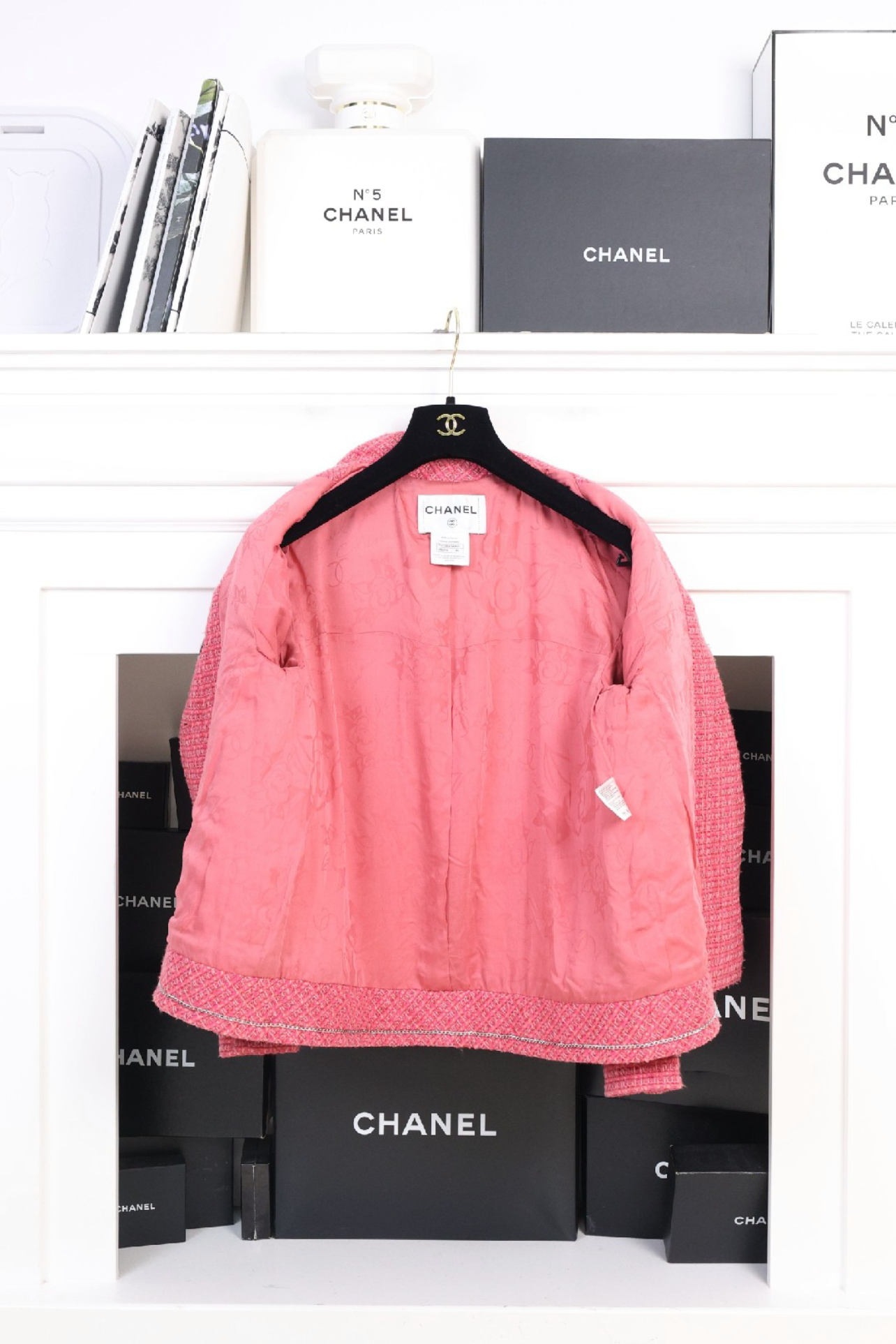 Chanel 13C Pink Tweed Sailor Set
