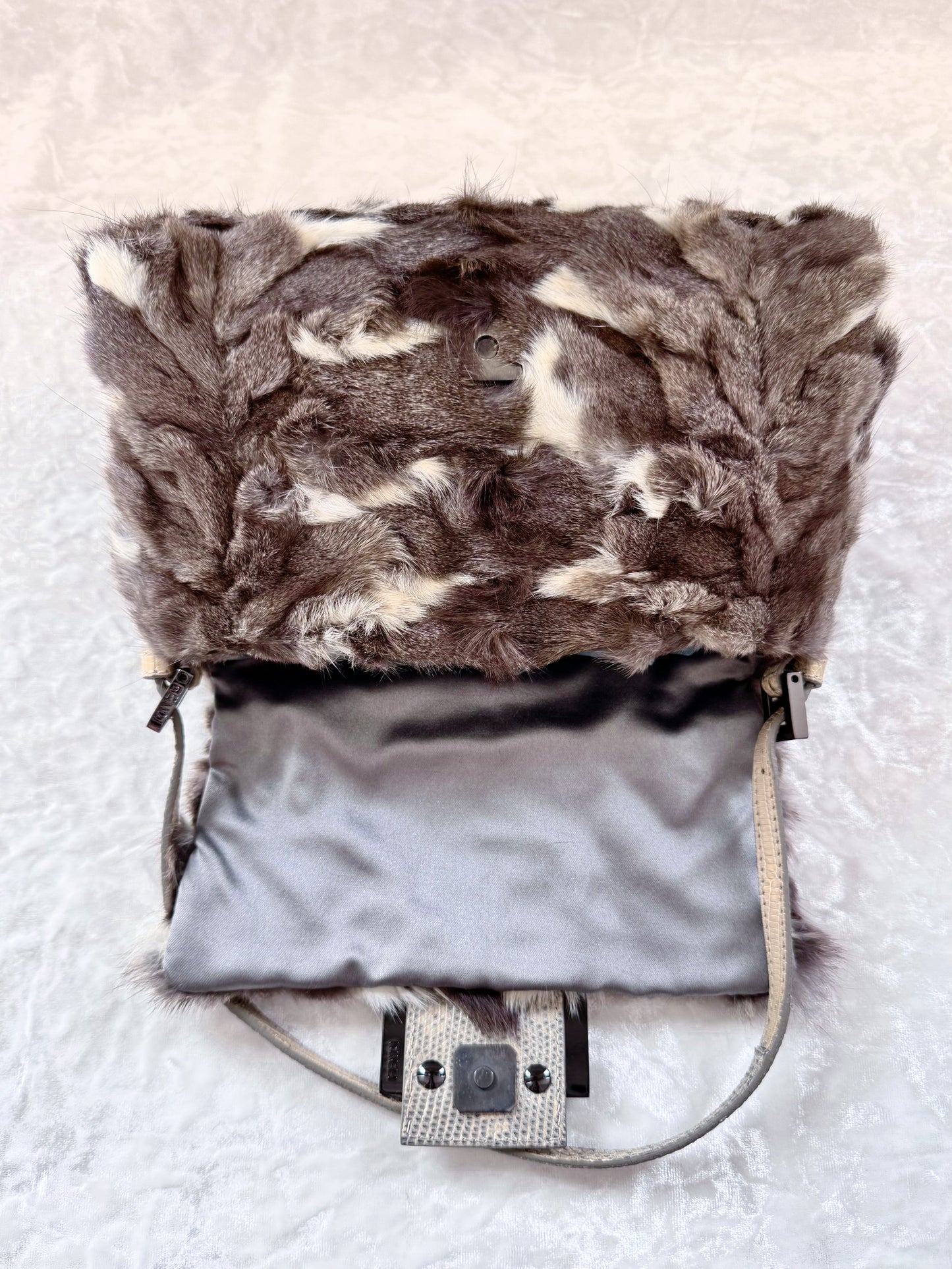 Fendi Squirrel Fur Mini Mamma Baguette