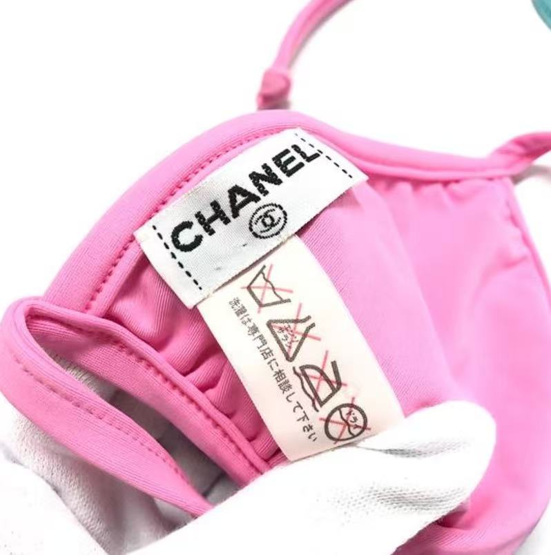 Vintage Chanel 1995 Rhinestone Bikini