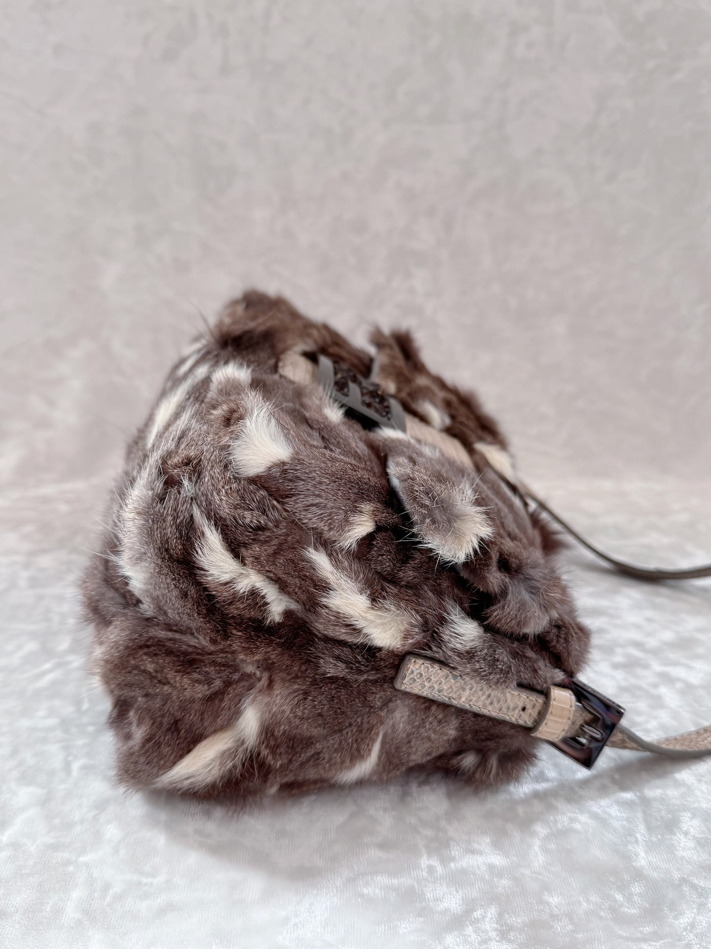 Fendi Squirrel Fur Mini Mamma Baguette