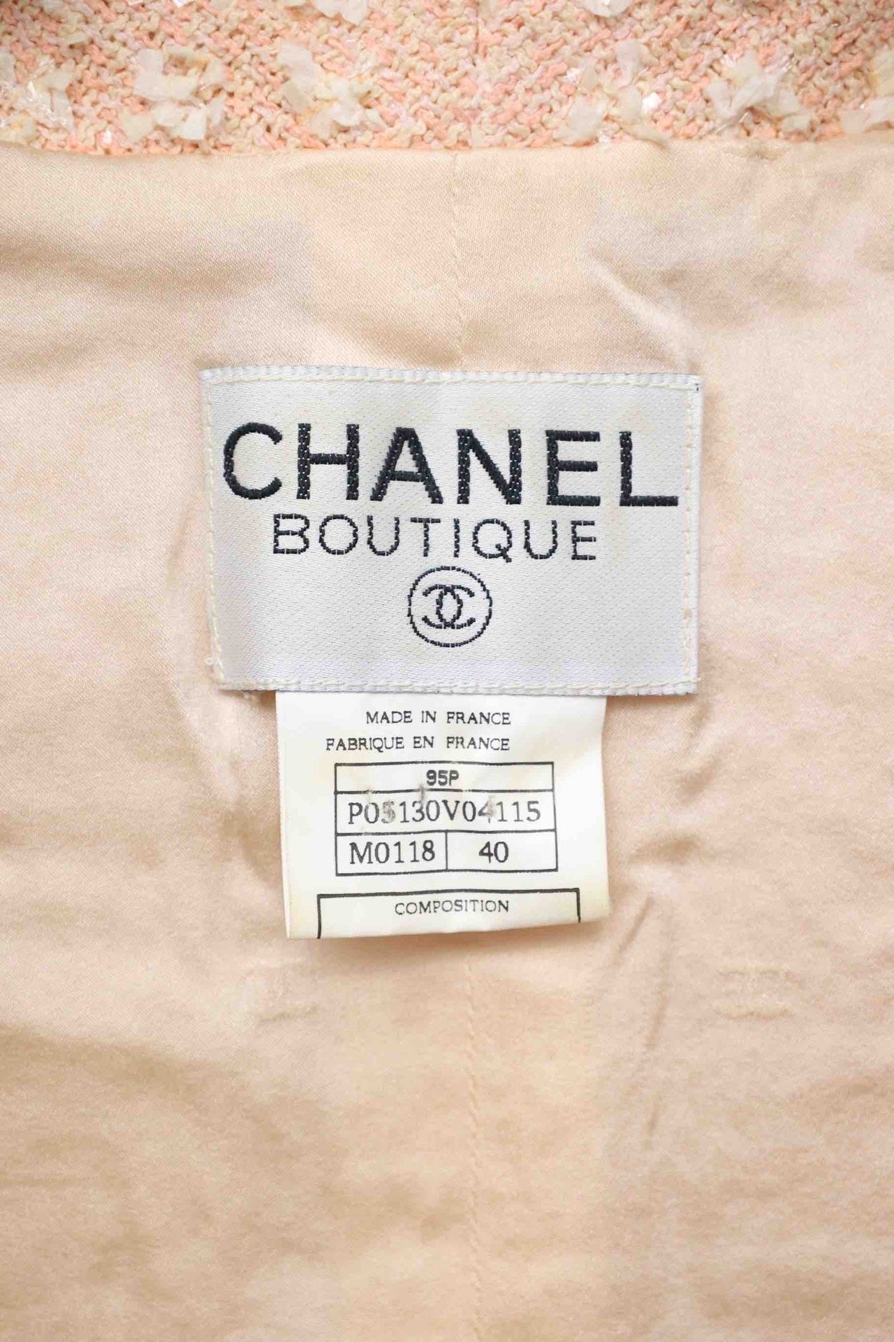 Vintage Chanel 95P Short Sleeves Mermaid Set