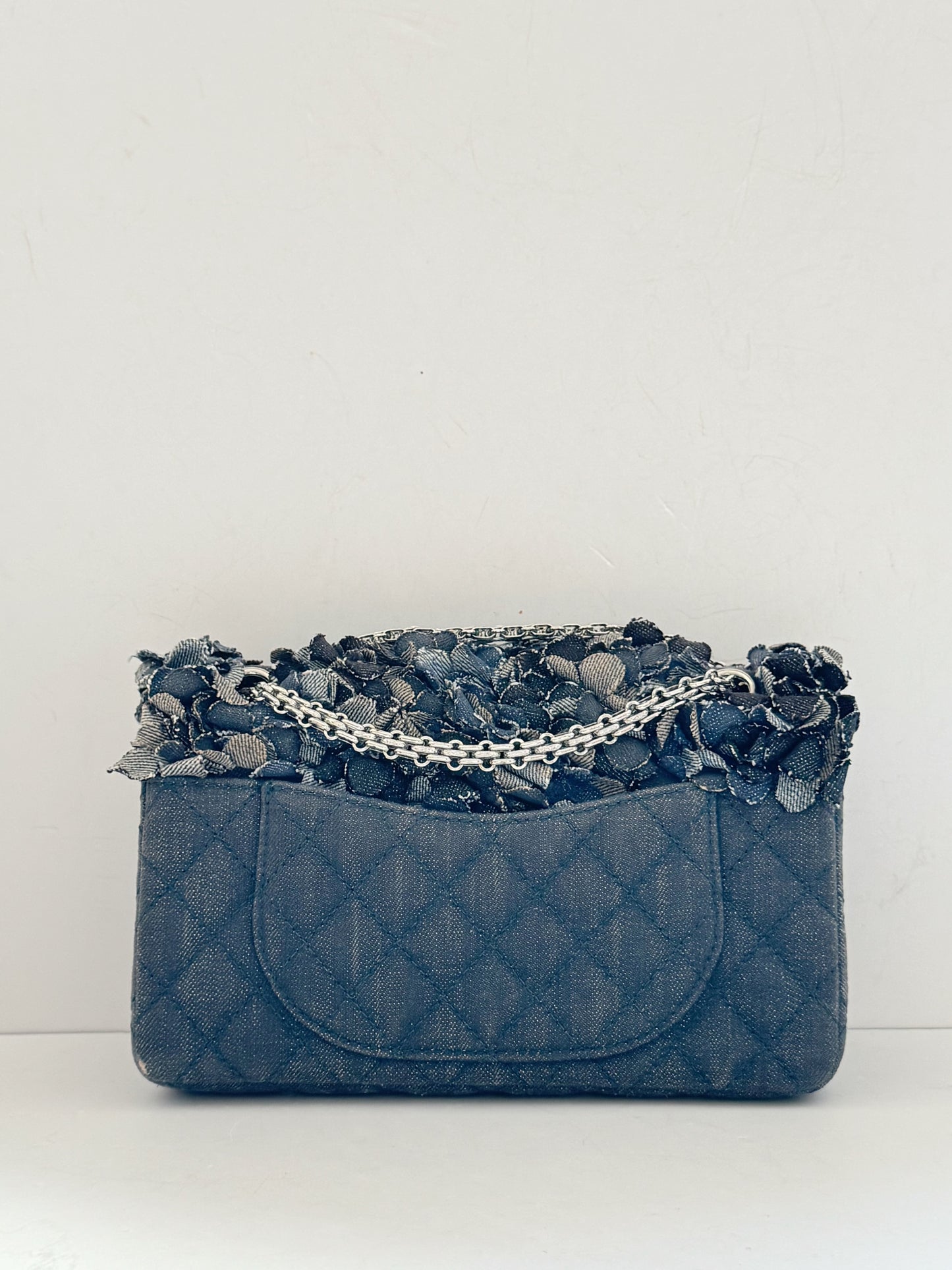 Chanel Denim Camellia 2.55