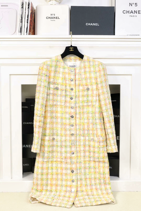 Vintage Chanel 96P Multicolor Tweed Jacket