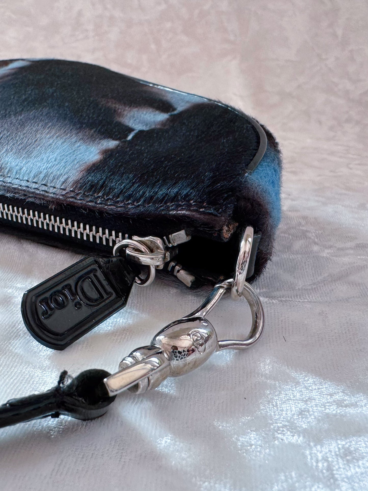 Christian Dior Ponyhair Mini Saddle Bag