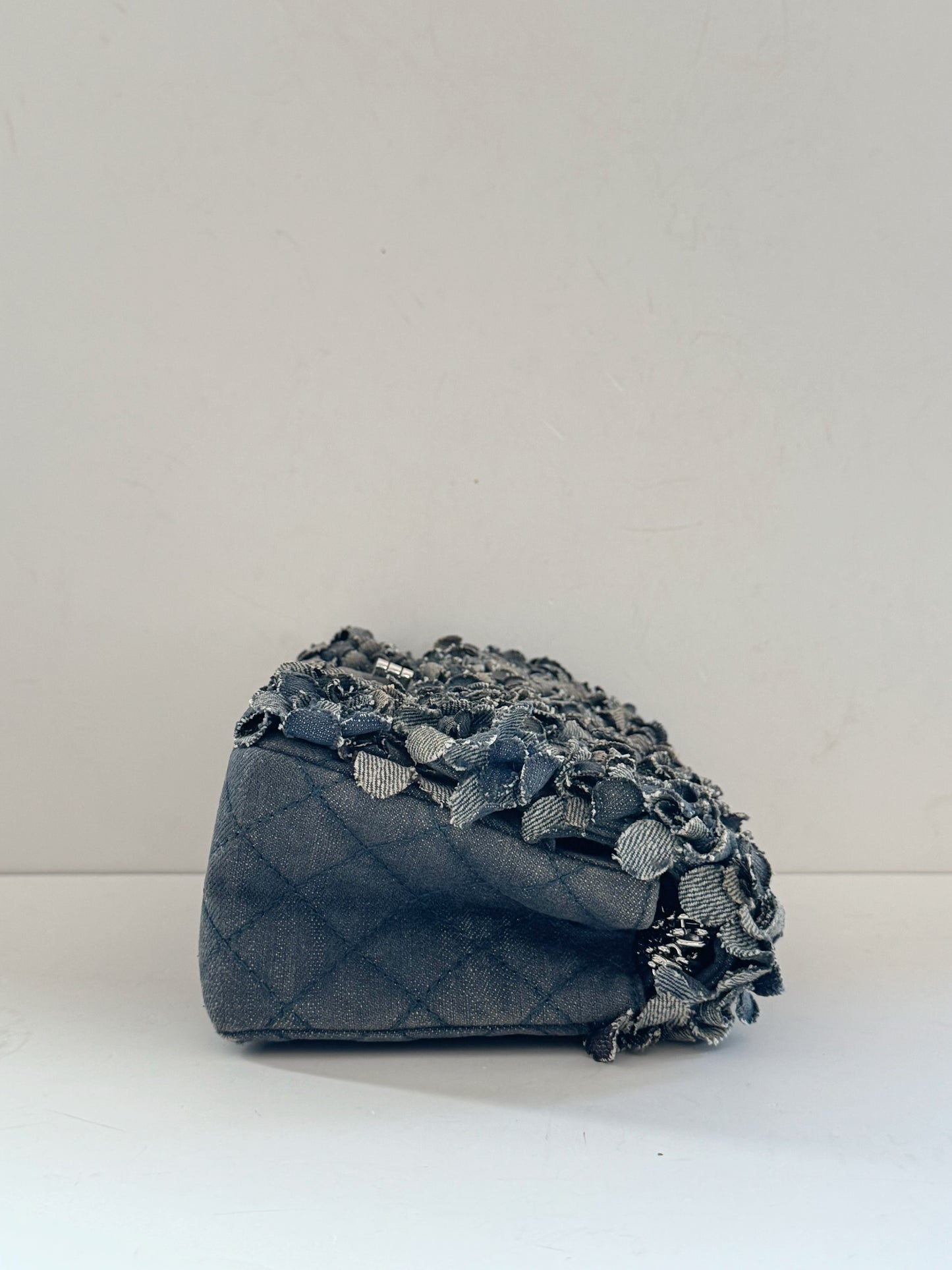 Chanel Denim Camellia 2.55