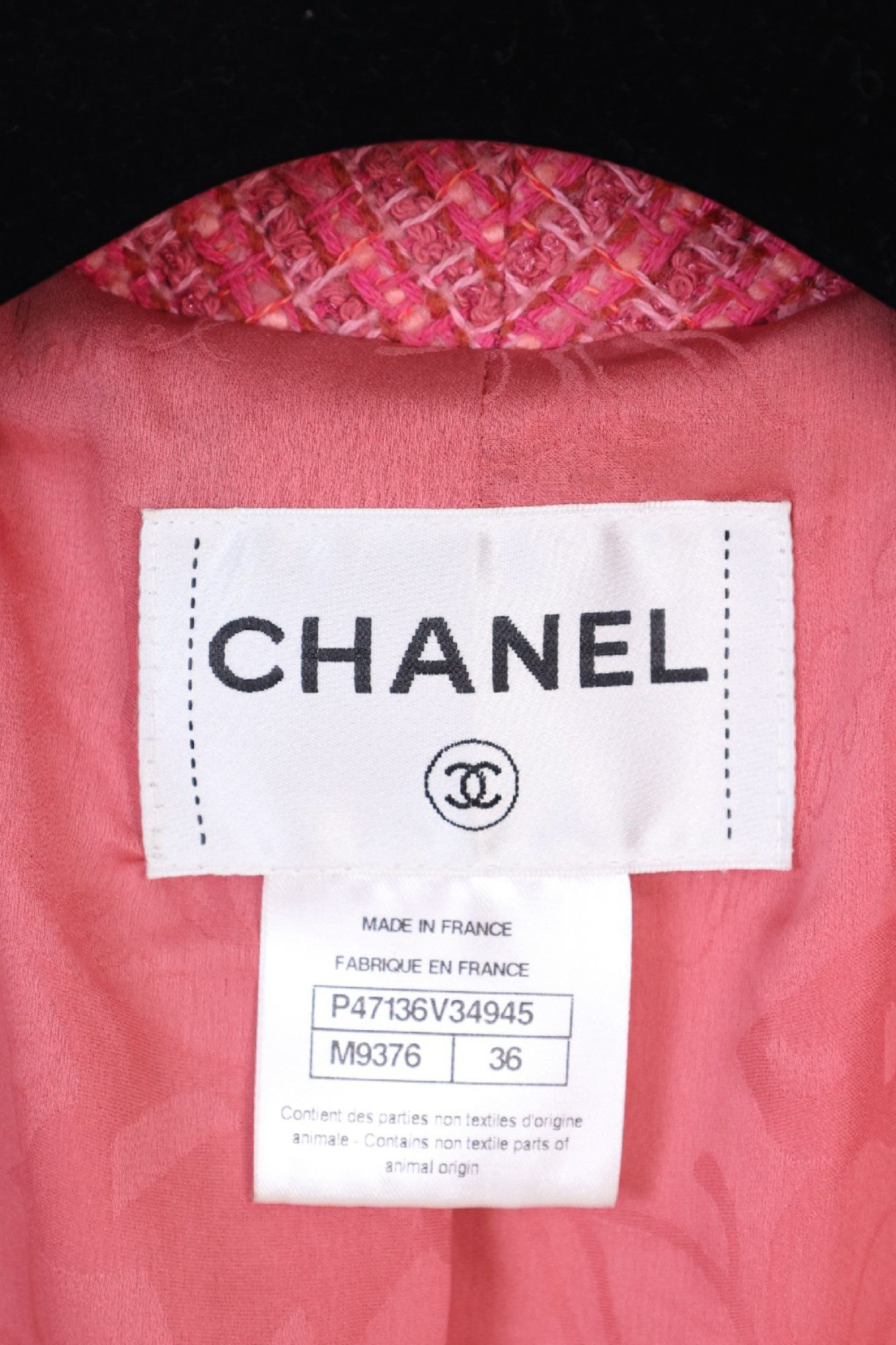 Chanel 13C Pink Tweed Sailor Set