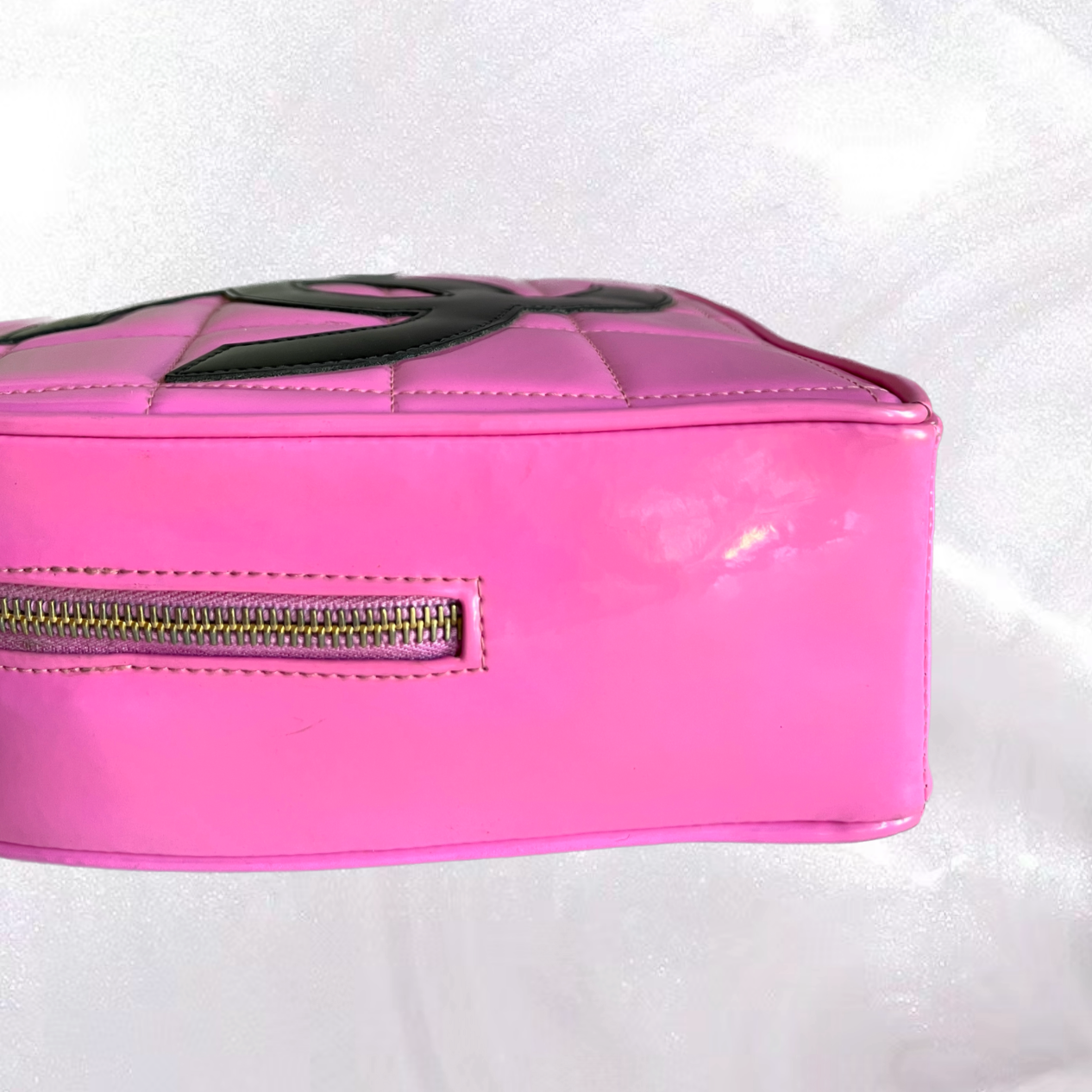 Vintage Chanel 1995P Barbie Pink Heart Shaped Vanity Bag