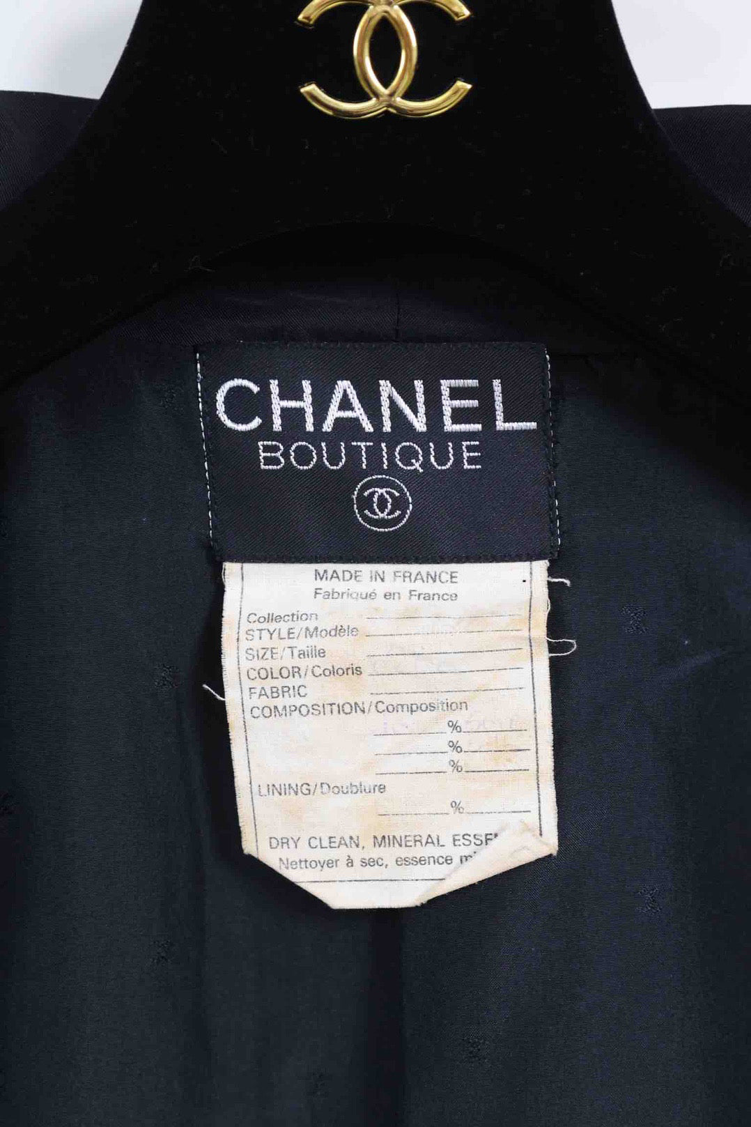 Vintage Chanel 80’s Pearl Pocket Jacket Set