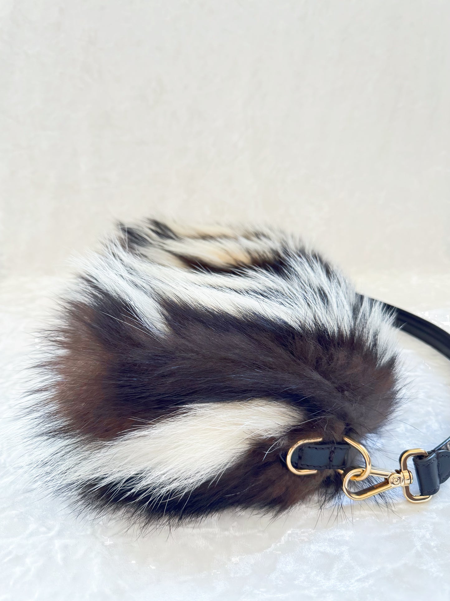 Fendi Re-edition Skunk Fur Baguette