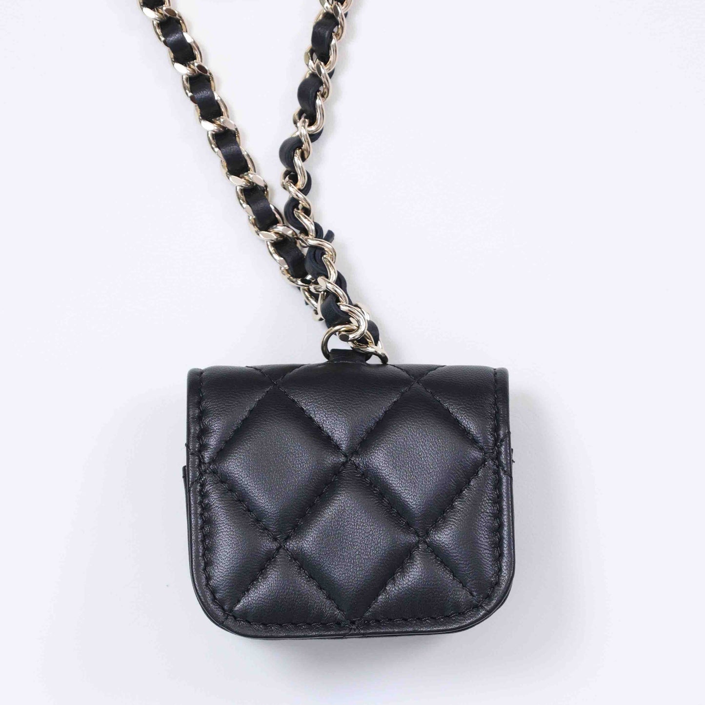 Chanel 22AW Hanging Micro Airport Collar Bag