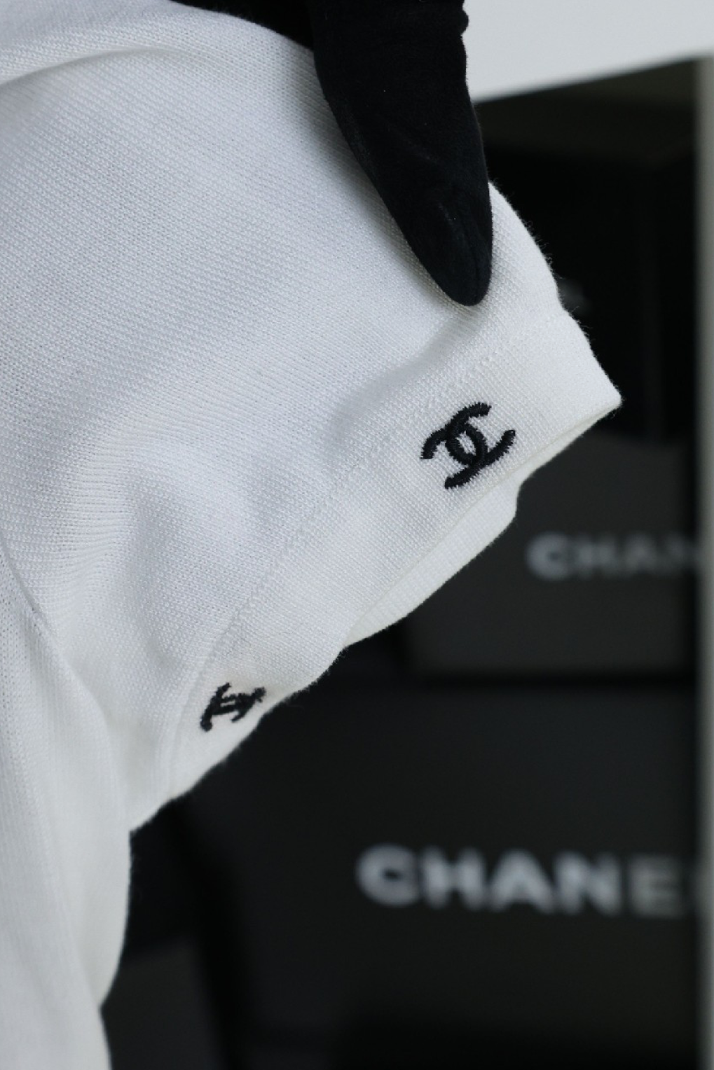 Vintage Chanel 96C CC Logos Top