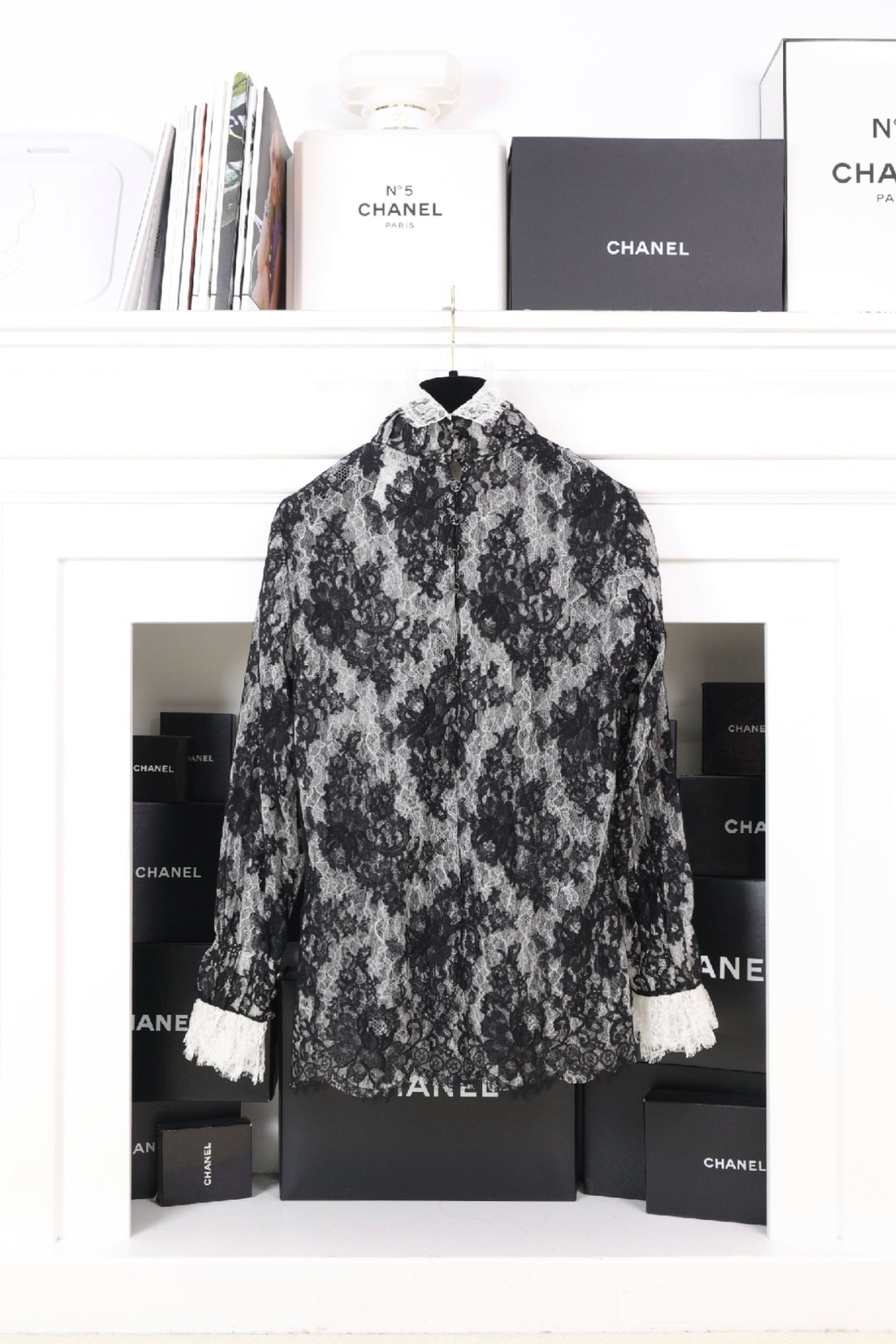 Chanel 15AW Lace Top