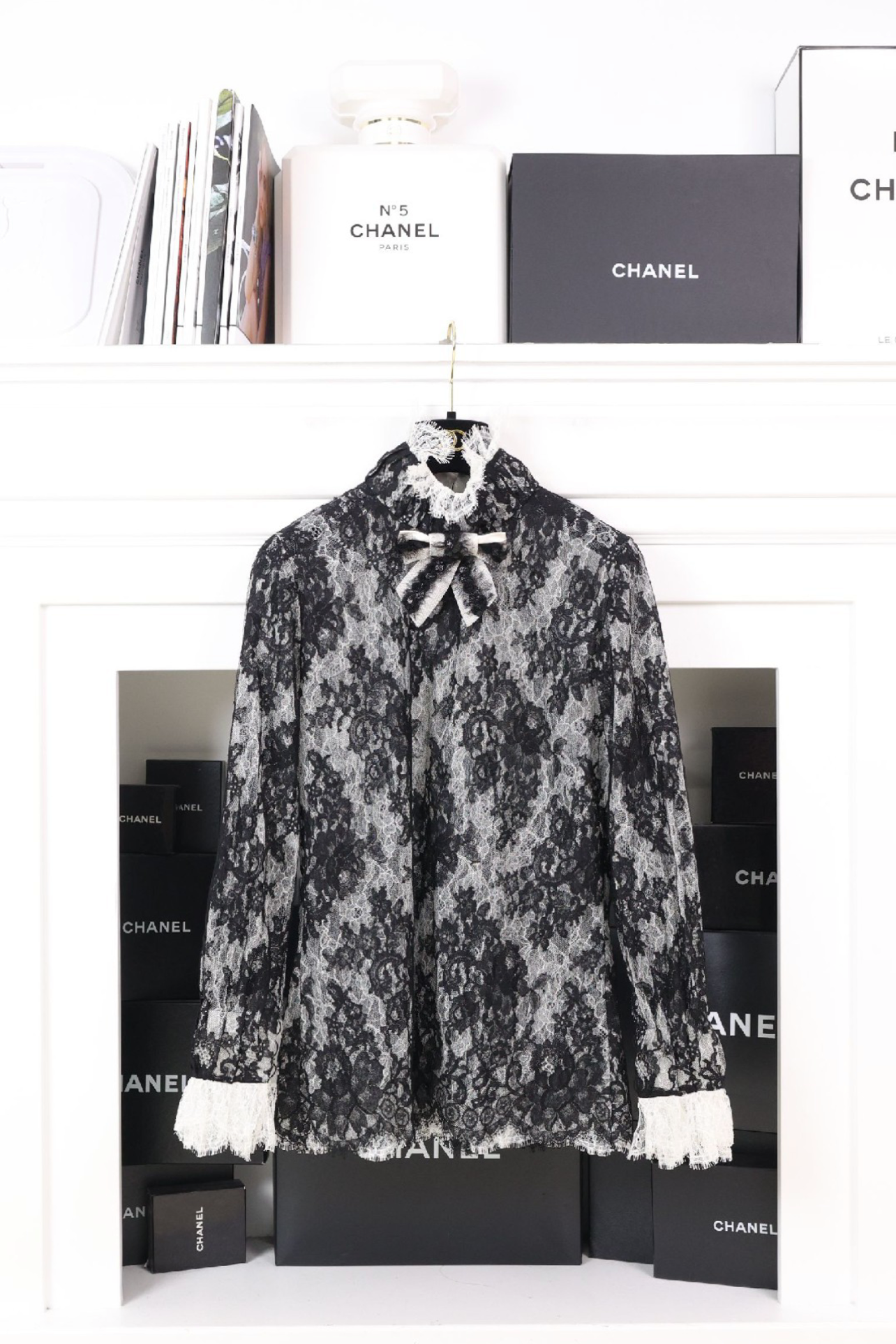 Chanel 15AW Lace Top