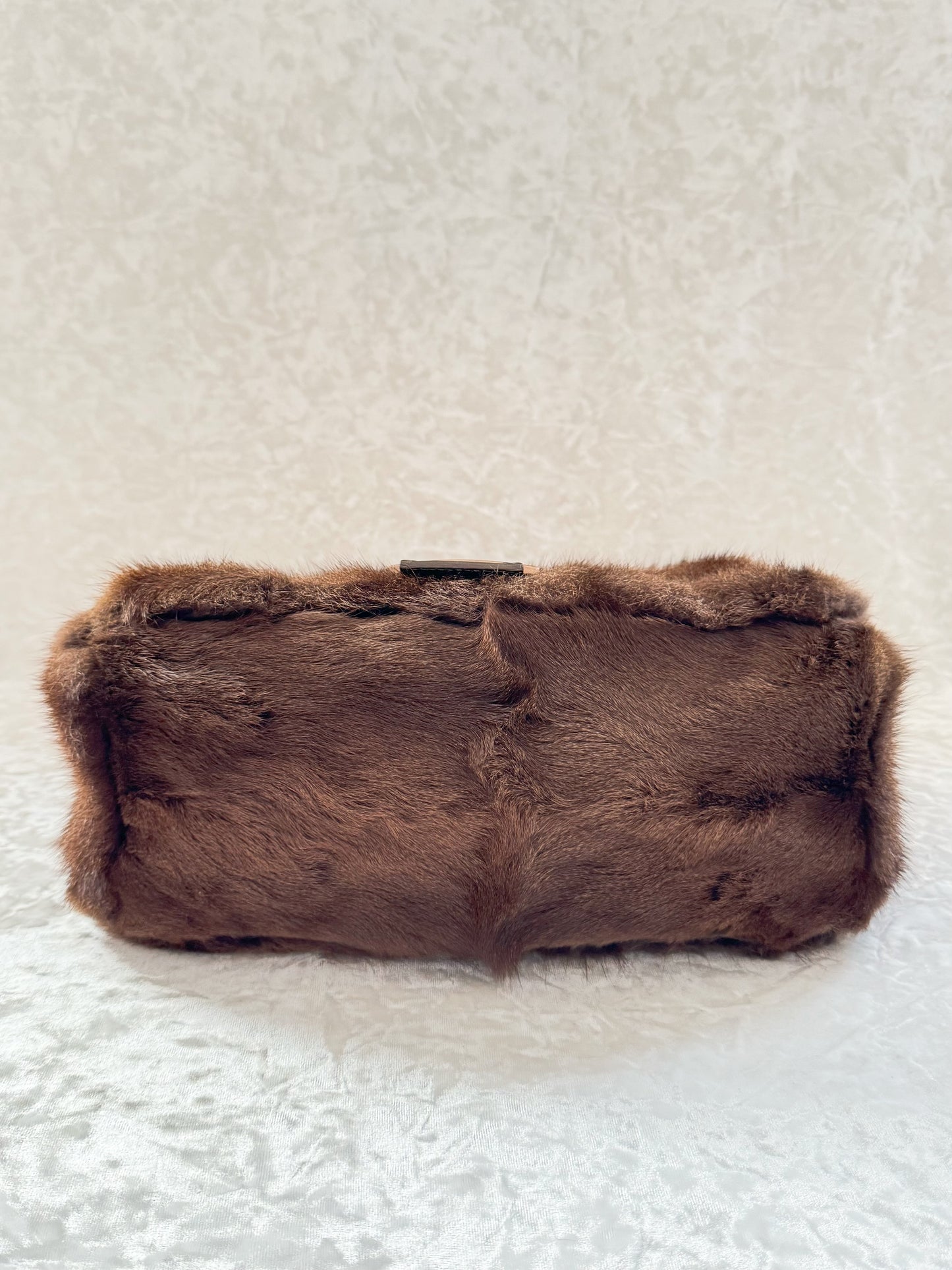 Fendi Brown Fur Mamma Baguette