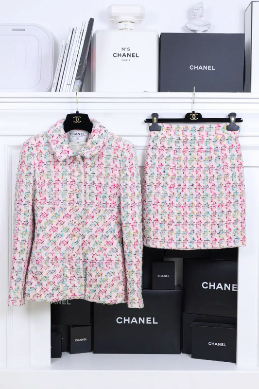 Vintage Chanel 95P Barbie Tweed Set