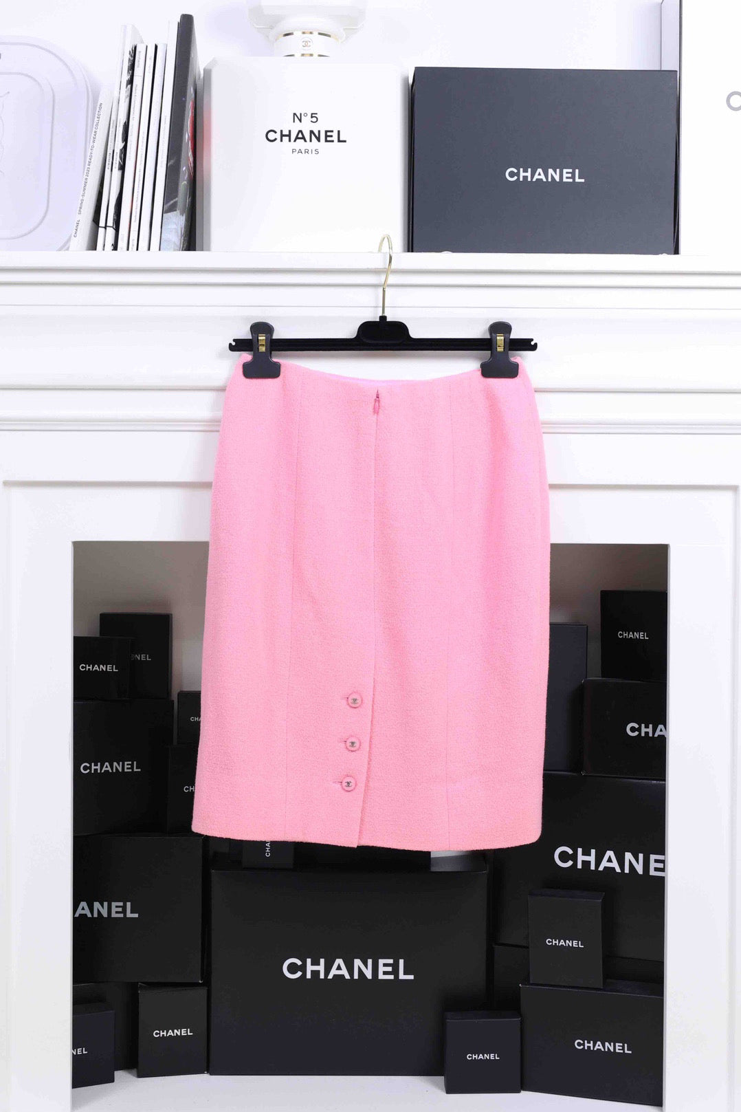 Vintage Chanel 96P Sakura Pink Three Piece Set