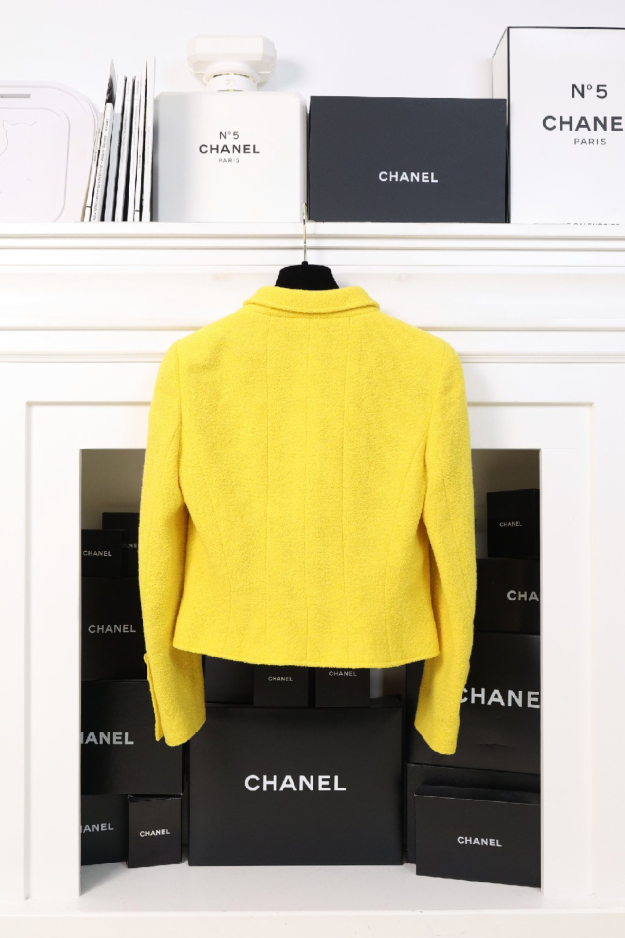 Vintage Chanel 95P Lemon Yellow Jacket