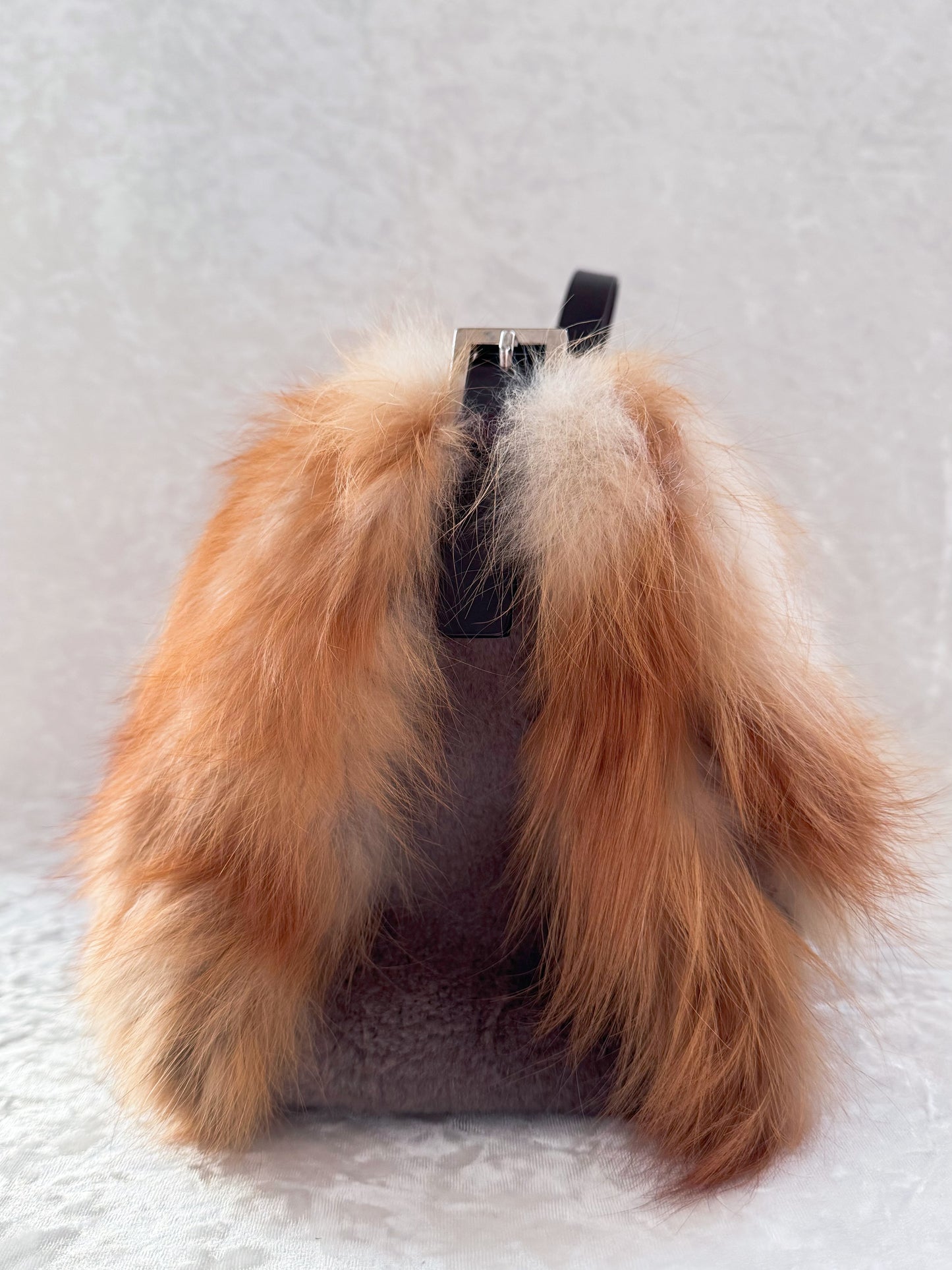 Fendi Rabbit & Fox Fur Mamma Baguette