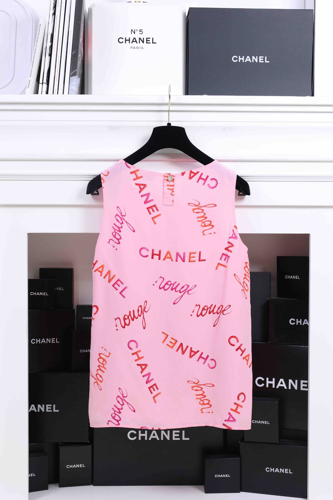 Vintage Chanel 96P Sakura Pink Three Piece Set