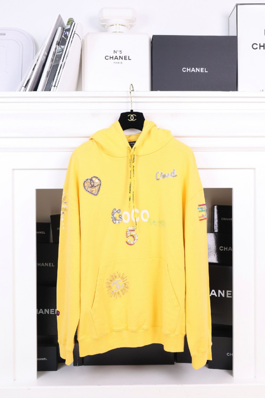 Chanel 19 Pharrell Capsule Yellow Hoodie