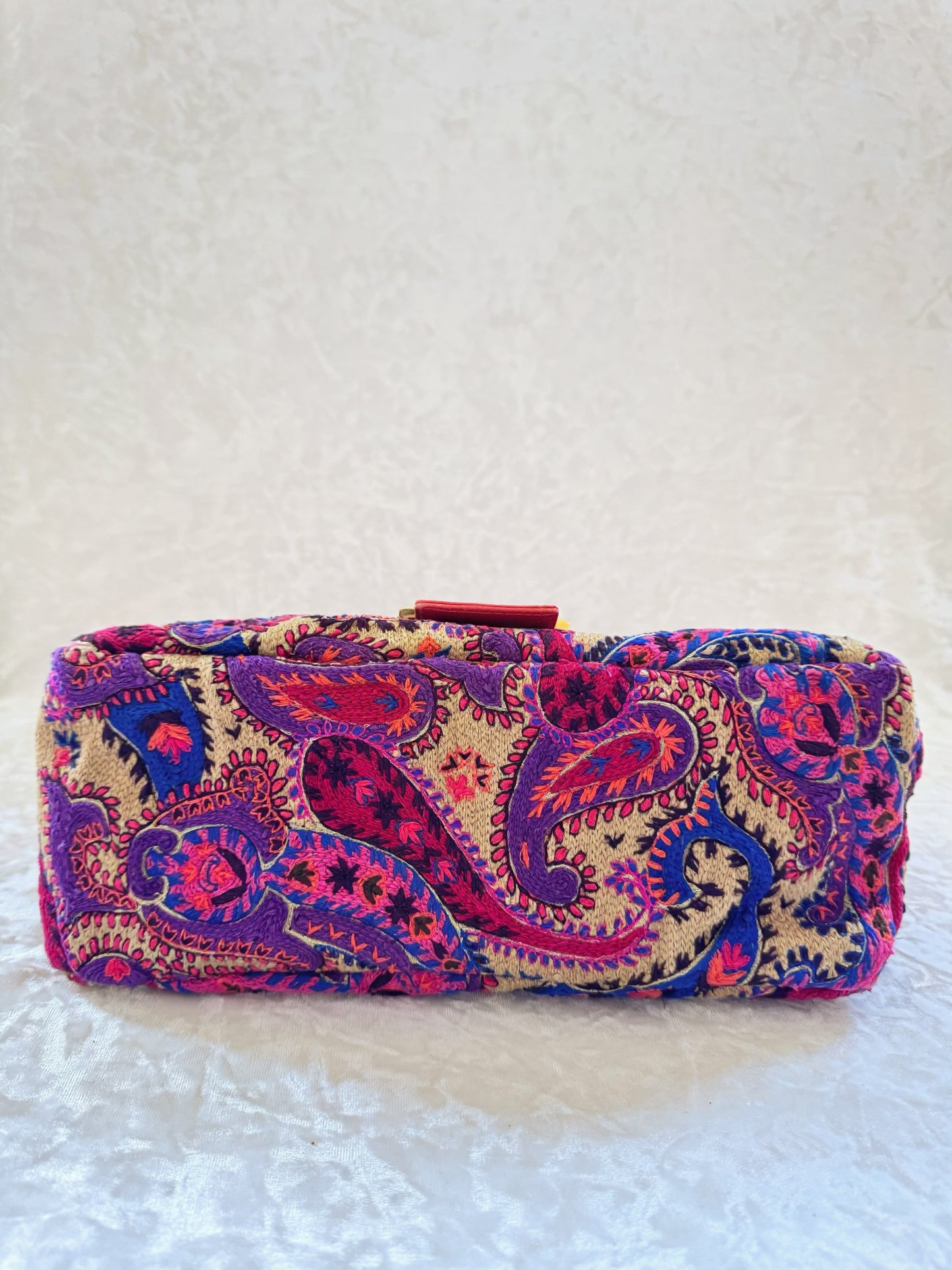 Fendi Paisley Printed Baguette