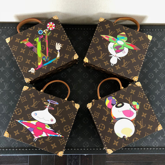 Louis Vuitton x Takashi Murakami Jewelry Trunk Set