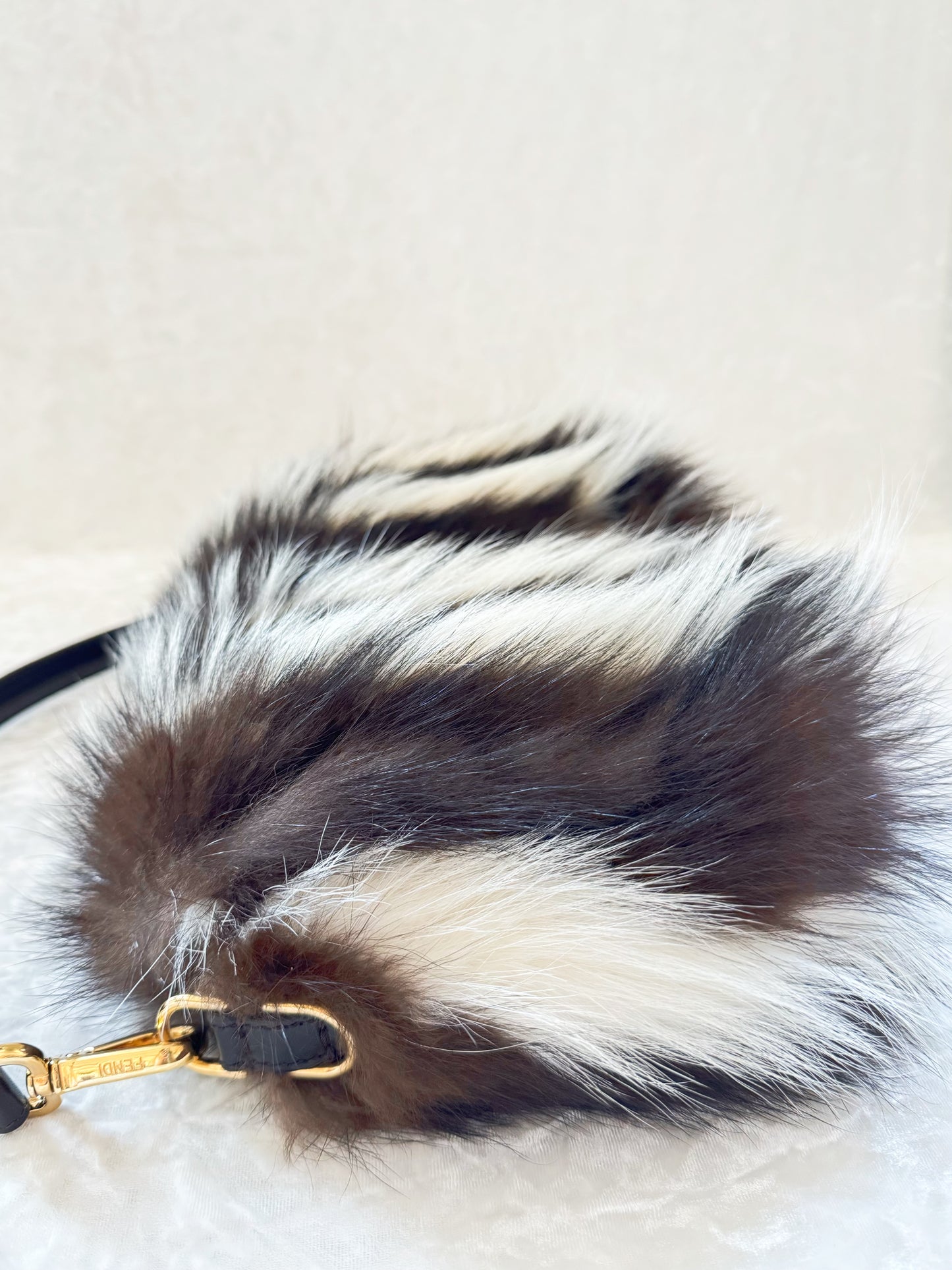 Fendi Re-edition Skunk Fur Baguette