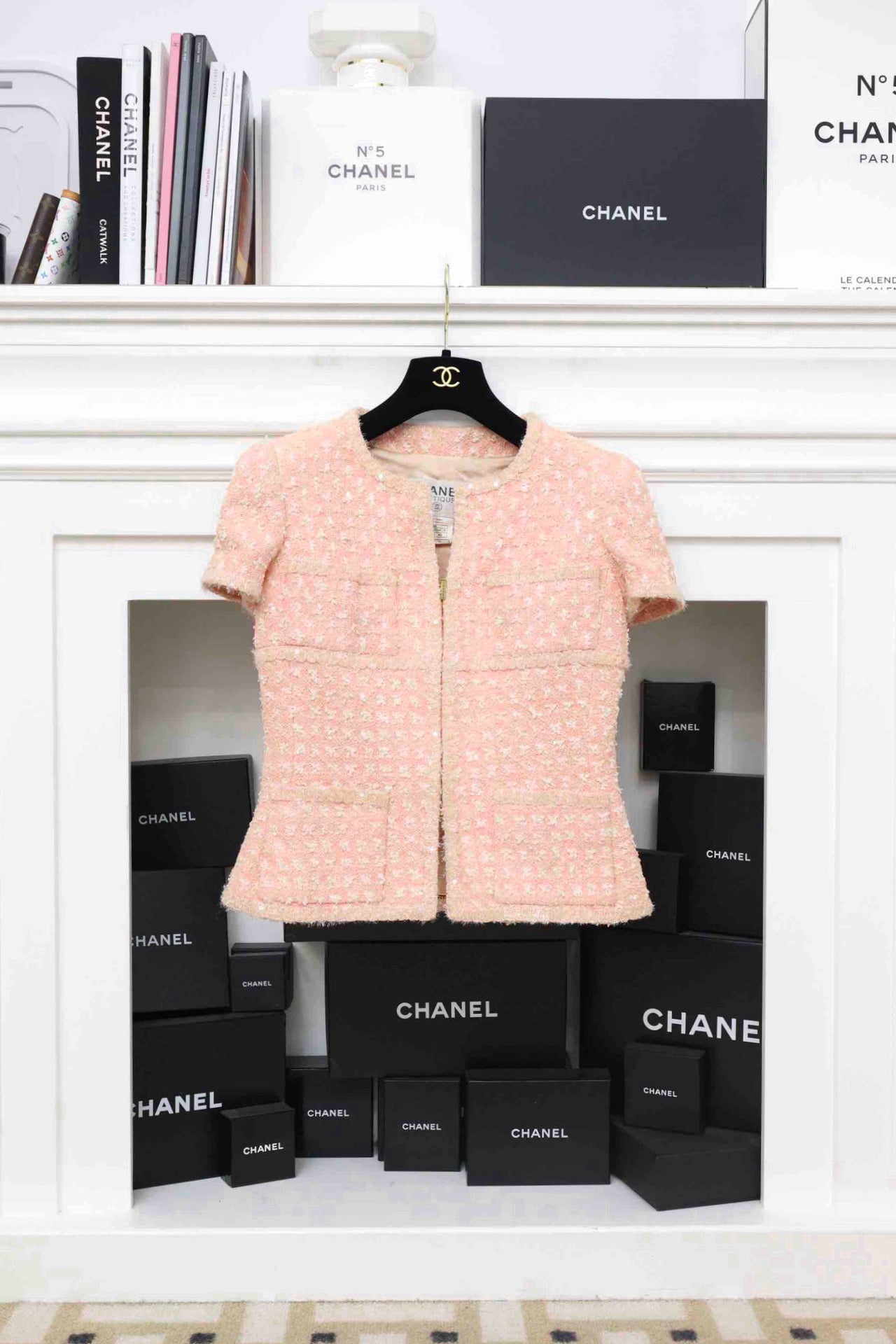 Vintage Chanel 95P Short Sleeves Mermaid Set