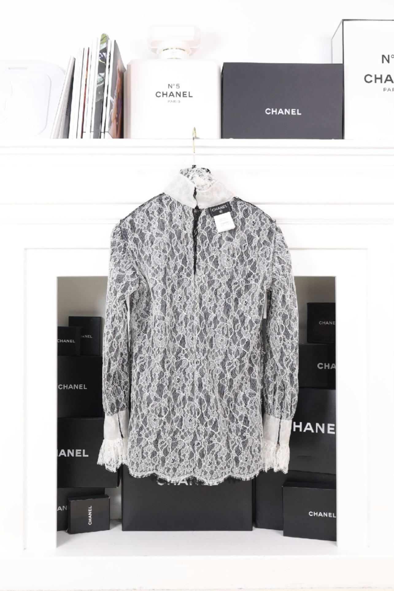 Chanel 15AW Lace Top