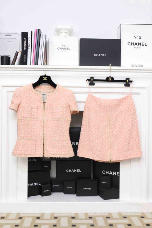 Vintage Chanel 95P Short Sleeves Mermaid Set